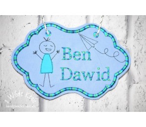 Stickserie ITH - Basic Türschilder 2